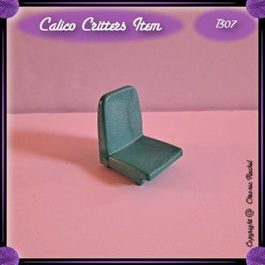 One Green School Bus Seat